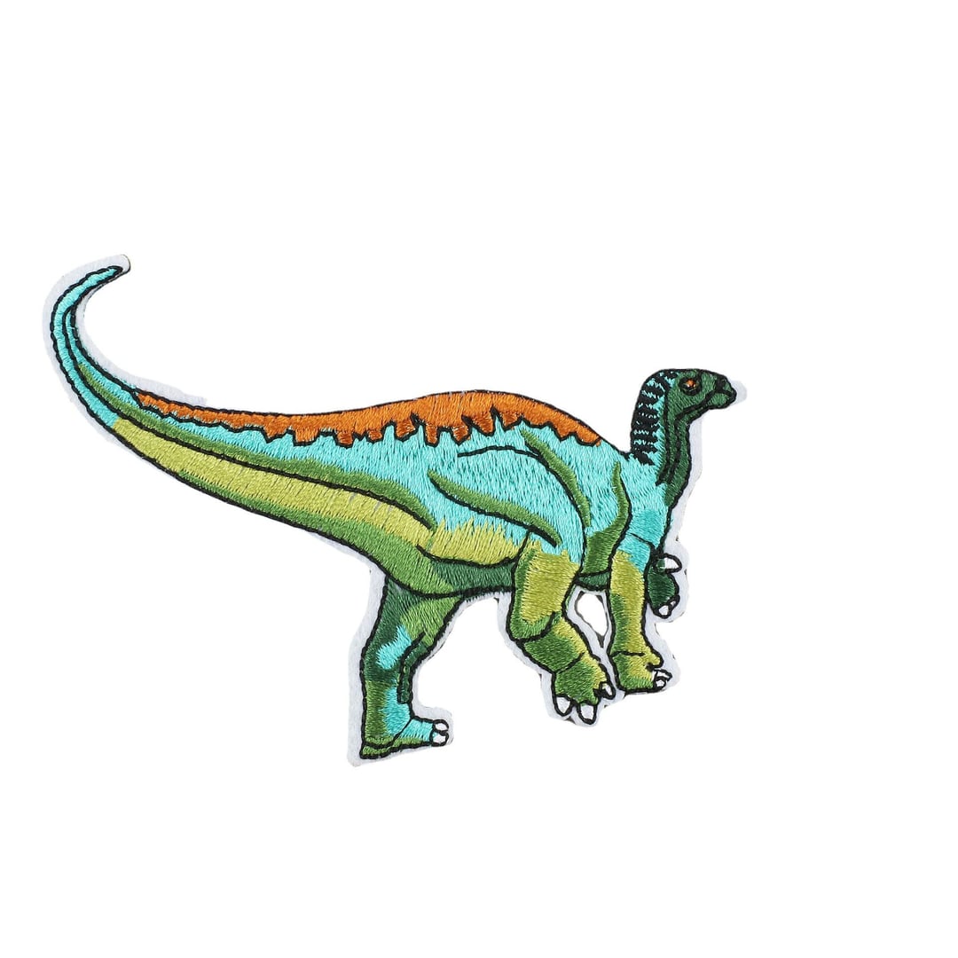 Jurassic Dinosaur Cartoon Embroidery Iron On Sew On Patches