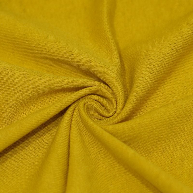 Linen Cotton Knit Fabric 160GSM Single Jersey