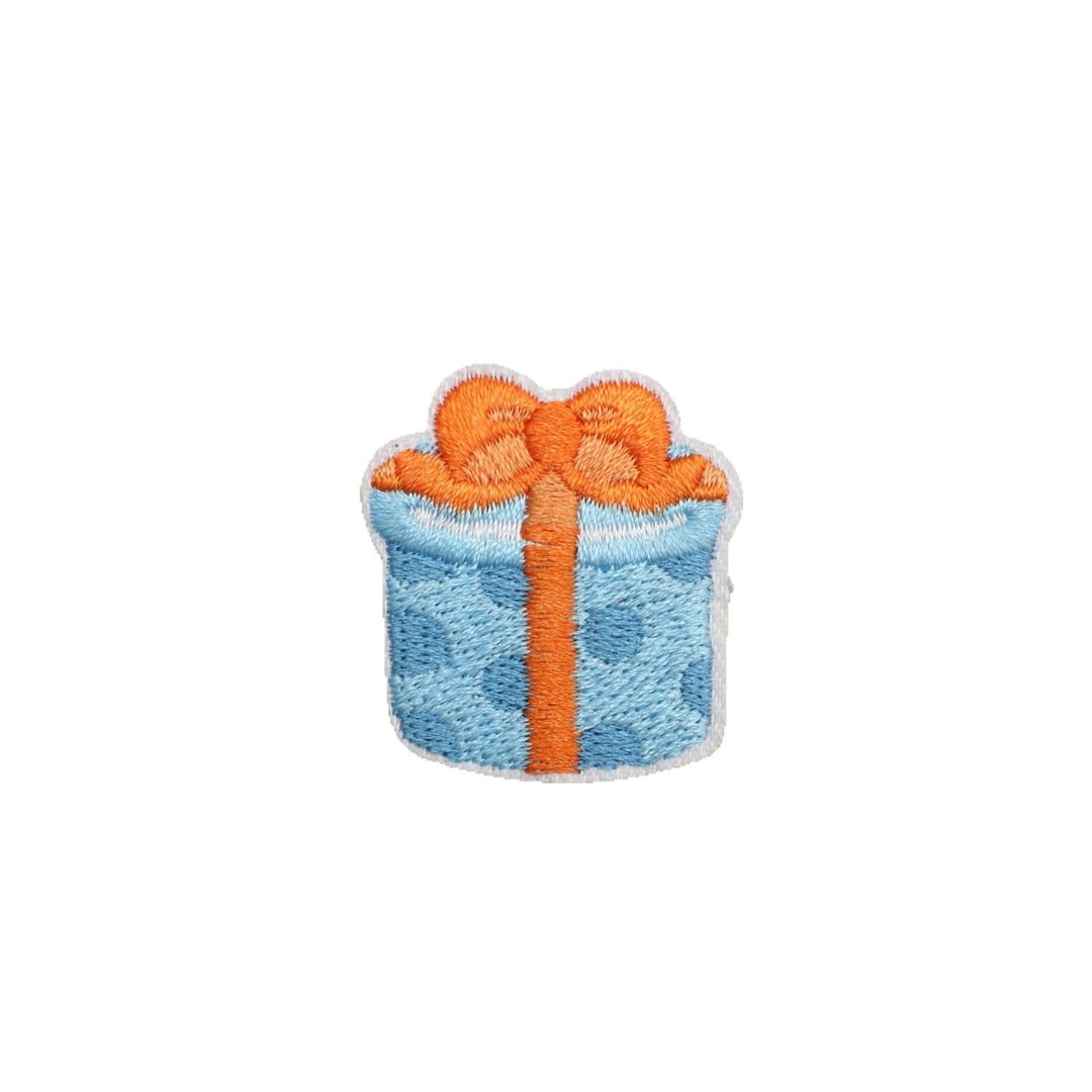 Mini Drink Cup Rice Ball Cow Embroidery Iron On Patches DIY Decor
