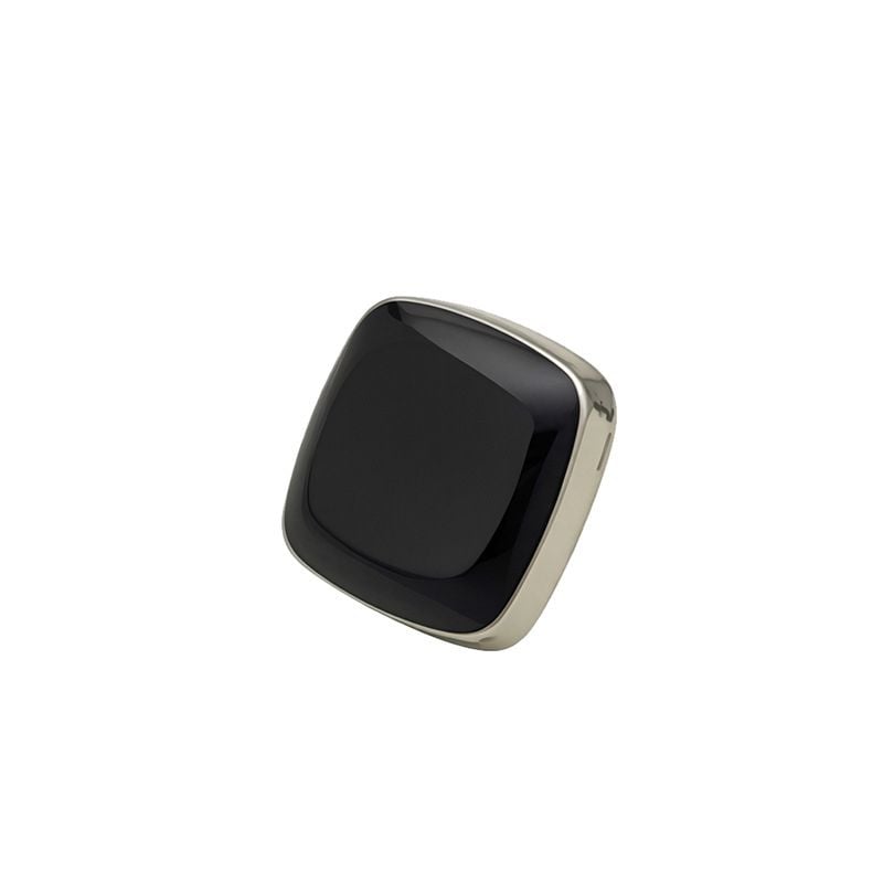 Minimalist Square Enamel Metal Buttons