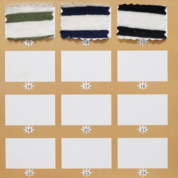 Natural Linen Cotton Knitted Stripe Dyed Fabric For Spring Summer