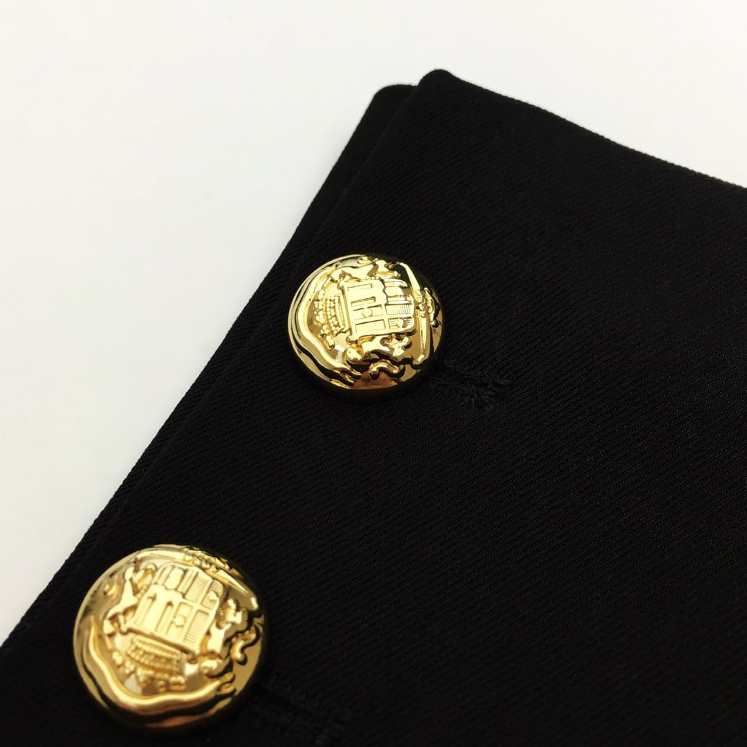 Fashion Metal Buttons Double Lion Crown Buttons
