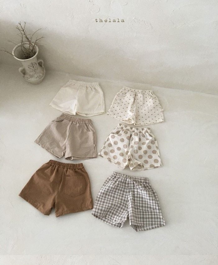 Korean Style Linen Cotton Casual Shorts, Thin Comfortable Hot Pants for Baby Boys & Girls, Summer
