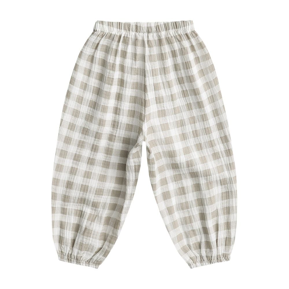 2026 New, Cotton Yarn, Anti-Mosquito, Cartoon Print, Harem Joggers, Breathable, Beach & Air-condition Wear