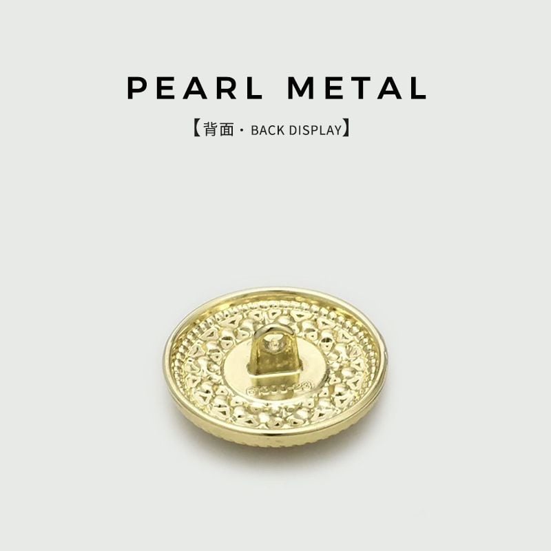 High-end Pearl & Cat's Eye Metal Combined Buttons