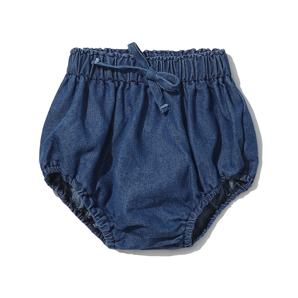Spring Summer Infant Korean Denim Shorts, Tie Bread Pants & Ruffle Big Bottom Pants for Toddlers