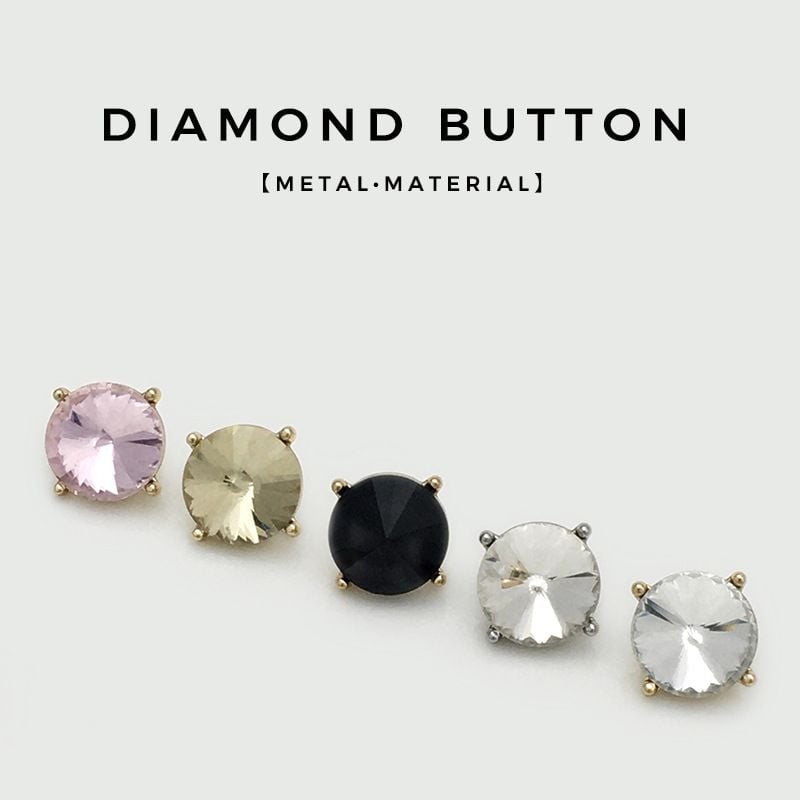 High-grade Colored Rhinestone Buttons
