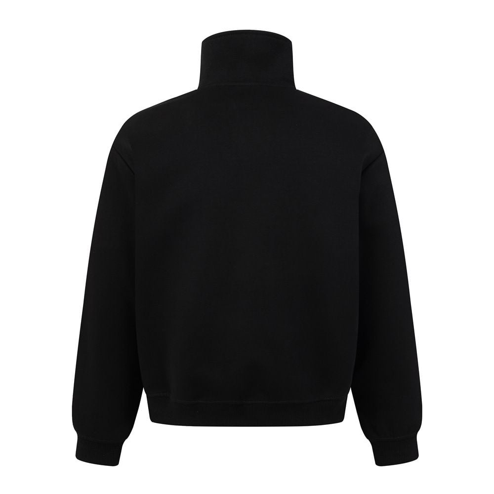 Men’s Half‑Zip High‑Neck Pullover Hoodie, Streetwear Loose Casual Sweatshirt
