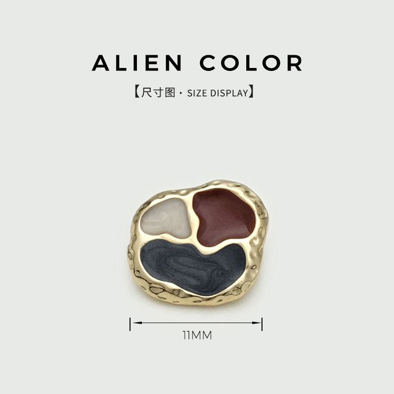 Vintage Irregular Shaped Buttons