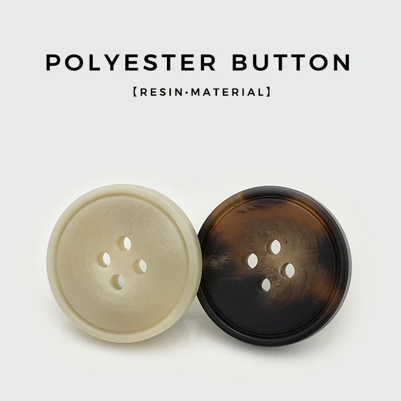 Round Four-hole Resin Garment Buttons
