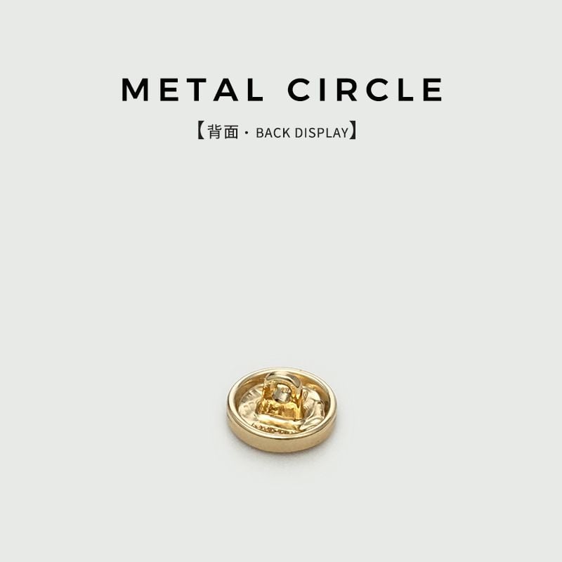 Fashion retro concave-convex surface metal small buttons