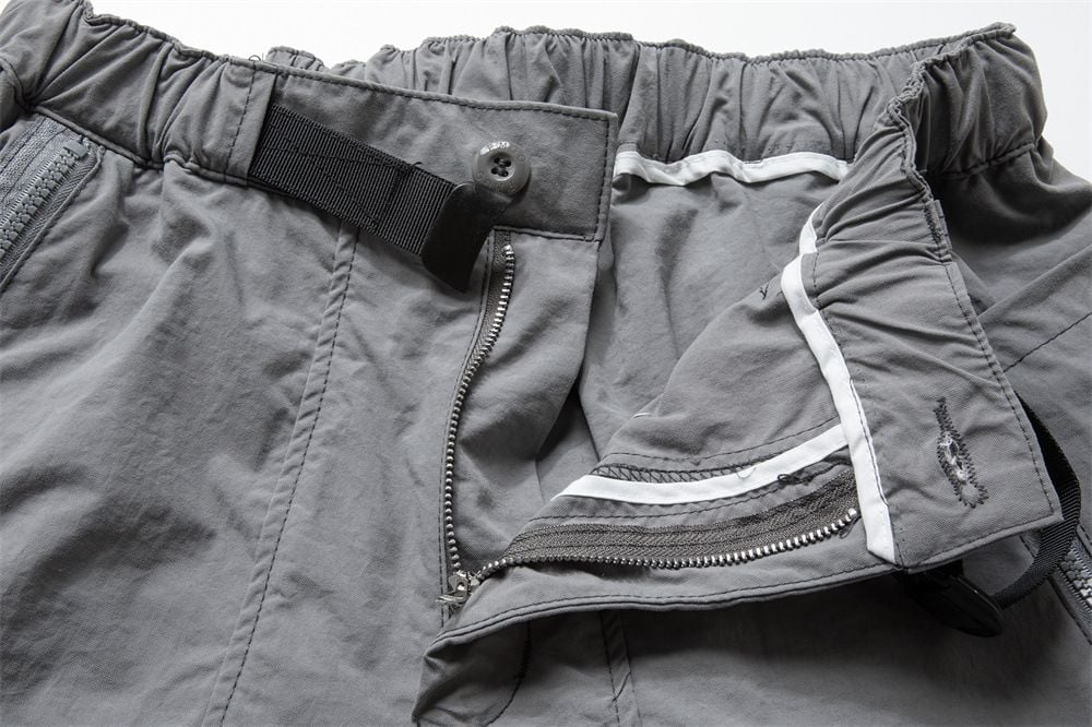 Men's Summer Belted Casual Shorts, Loose Sports Outdoor Ins Cargo Pants