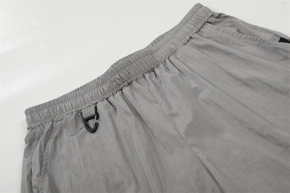 Men's Summer Loose Wide-Leg Athletic Shorts, Elastic Waist Versatile Casual