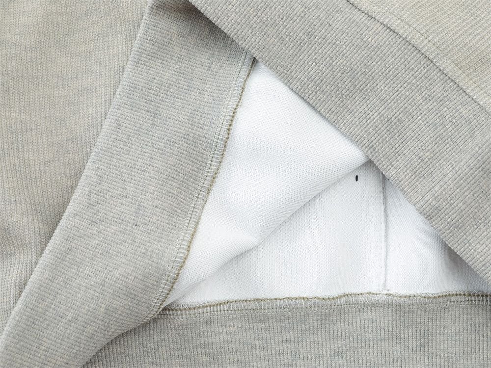 Men Vibe‑Style Pullover Hoodie, Unique Design with Raw‑Edge Splicing, Loose Casual Street‑wear Sweatshirt for Spring Autumn