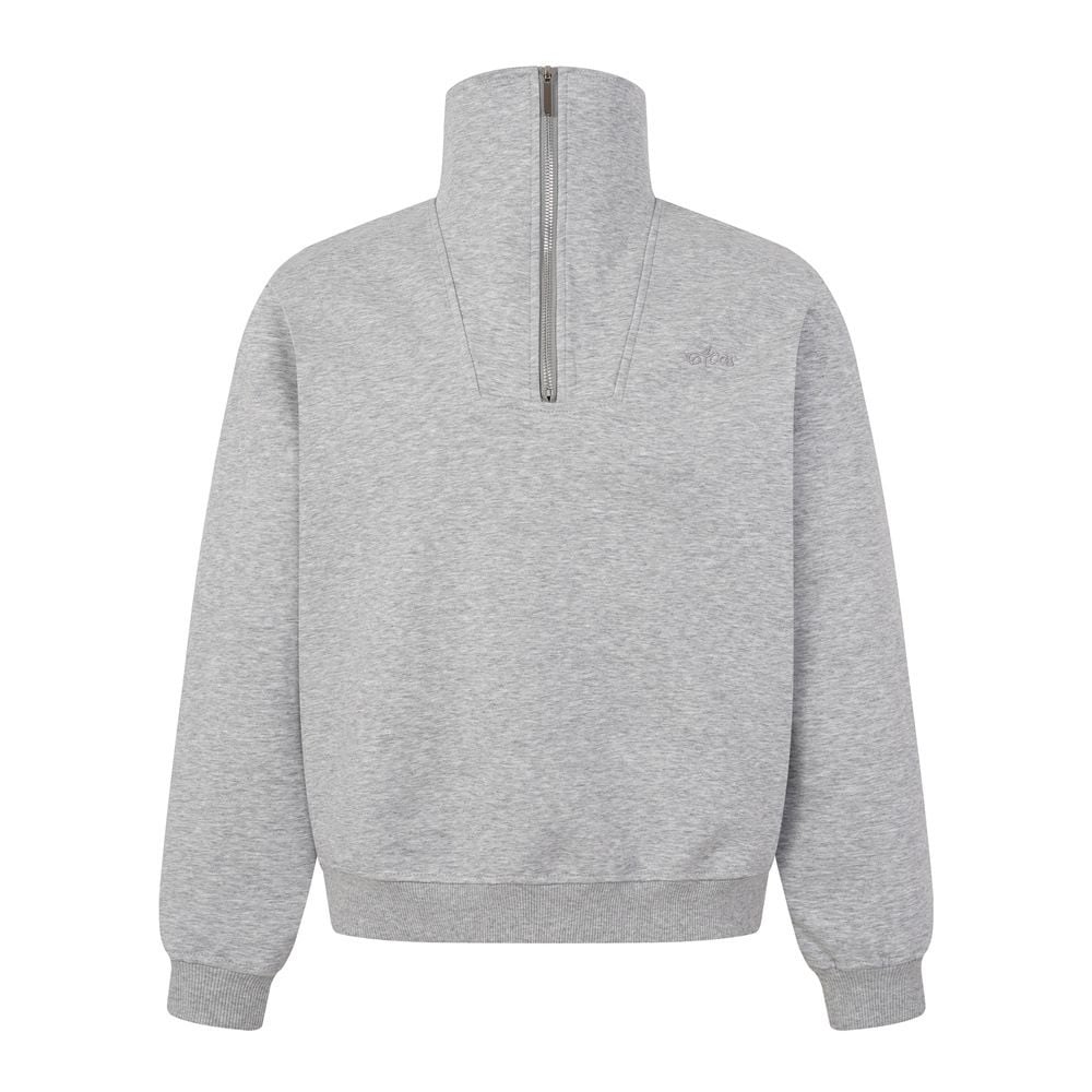 Men’s Half‑Zip High‑Neck Pullover Hoodie, Streetwear Loose Casual Sweatshirt