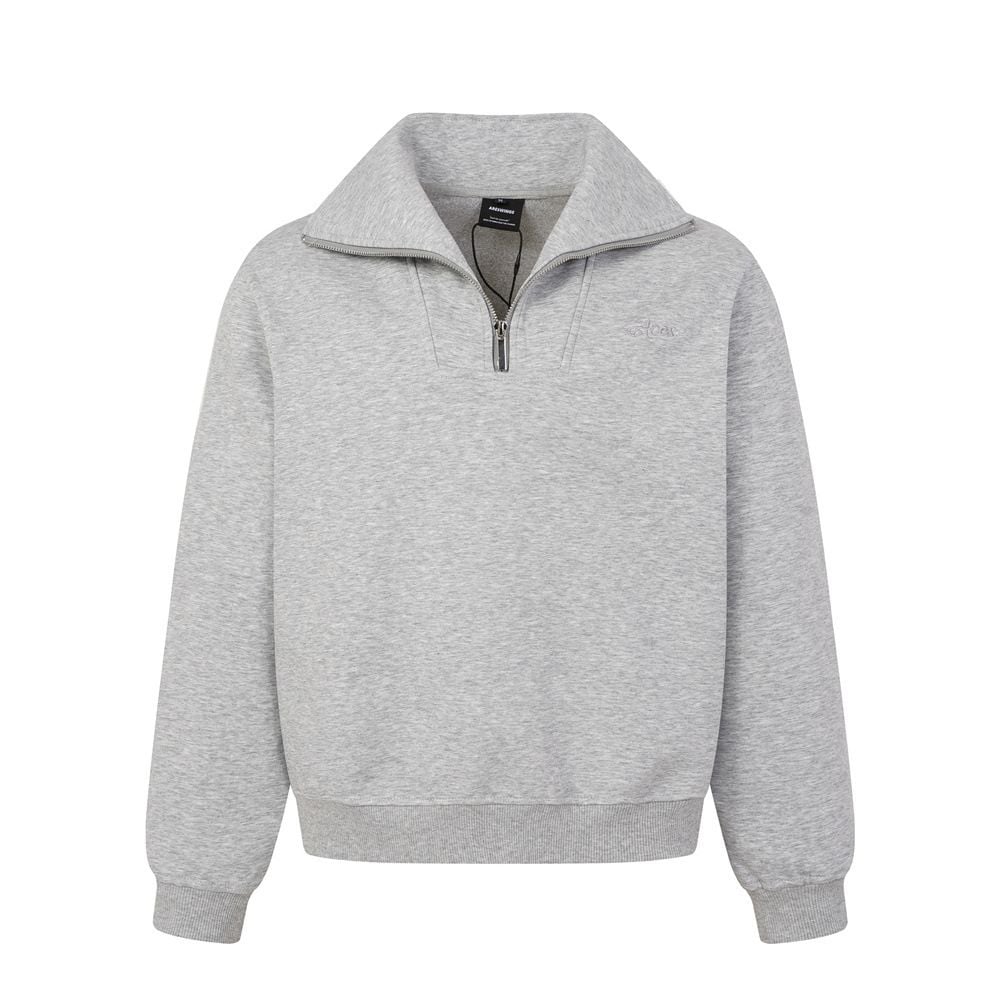 Men’s Half‑Zip High‑Neck Pullover Hoodie, Streetwear Loose Casual Sweatshirt