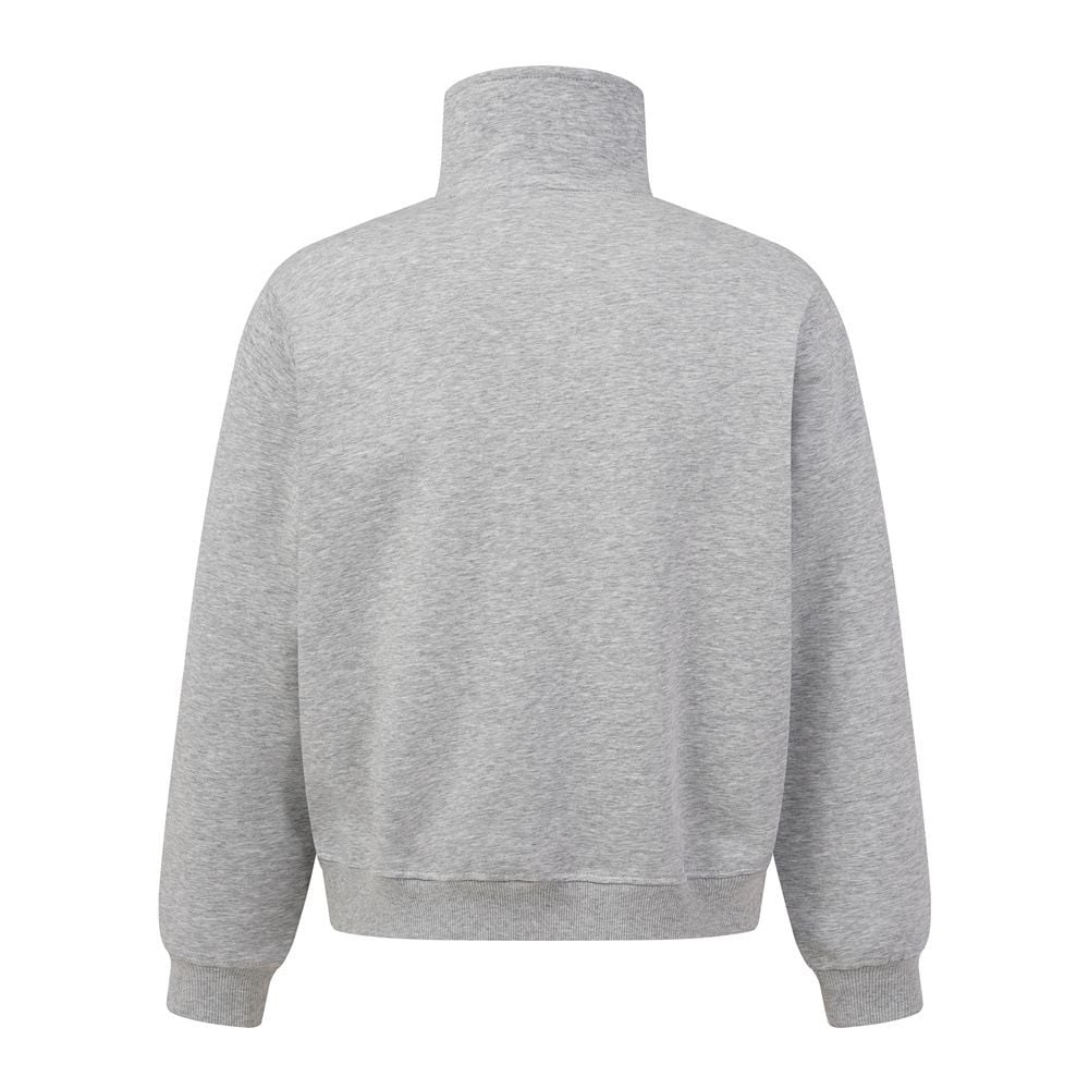 Men’s Half‑Zip High‑Neck Pullover Hoodie, Streetwear Loose Casual Sweatshirt