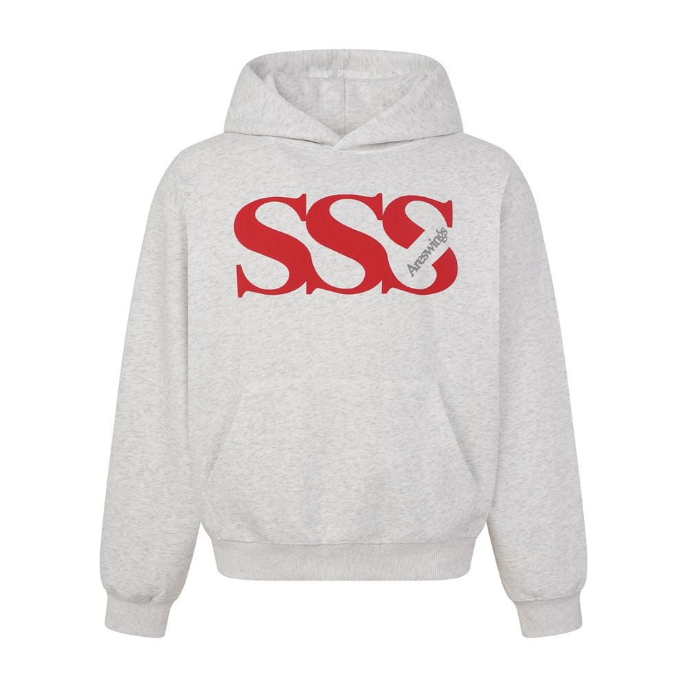 Men’s Creative Letter‑Print Pullover Hoodie, Vibe Style Loose Casual Sweatshirt