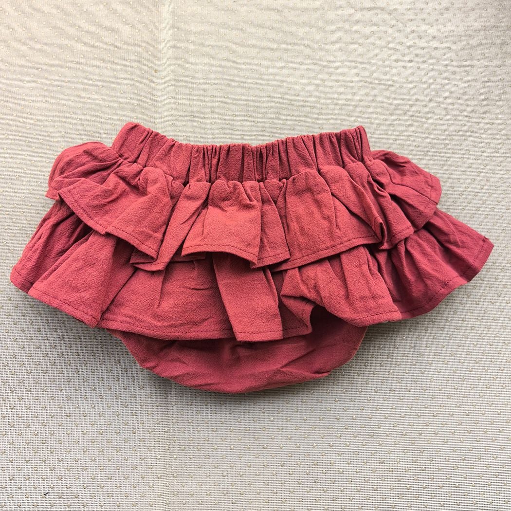 Korean Style Kids Summer Outfit, Girls Casual Outer Shorts, Baby Tiered Fluffy Tutu Skort, Children Skirt Pants