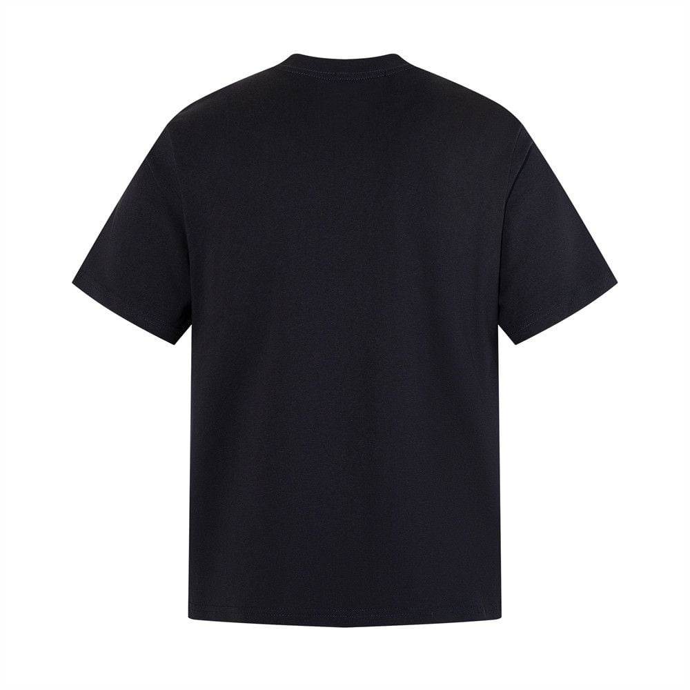 Men's Loose Fit 100% Cotton Short Sleeve T-Shirt with Letter Print
