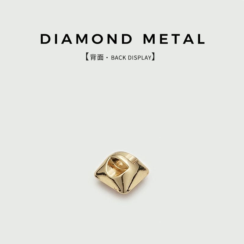Square Crystal Buttons All-match For Shirts