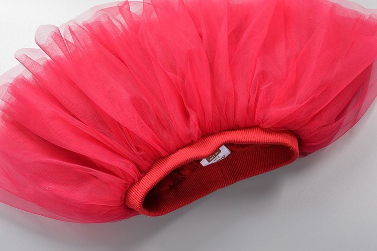 Girls Tulle Tutu Dress, Layered Cake Skirt, Short Dance Costume for Kids & Toddlers