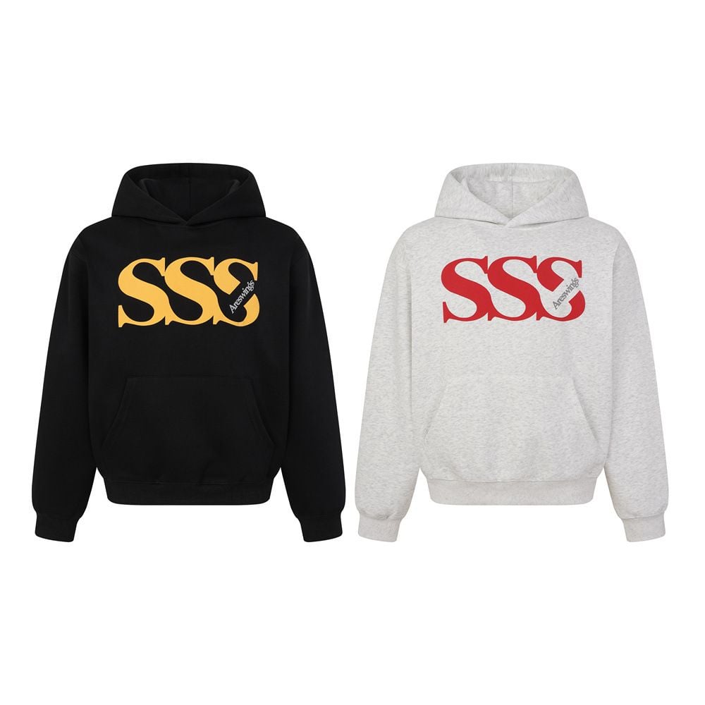 Men’s Creative Letter‑Print Pullover Hoodie, Vibe Style Loose Casual Sweatshirt