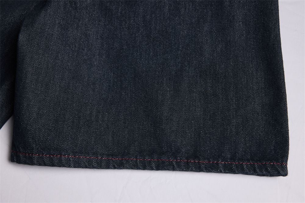 Men's High Street Vibe Denim Shorts Summer Loose Wide Leg