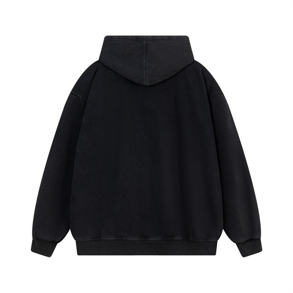 Men Fun Cartoon Graphic Print Pullover Hoodie, Loose Casual Hip‑Hop Street‑Style Sweatshirt Jacket for Spring Autumn