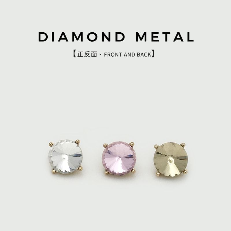 High-grade Colored Rhinestone Buttons