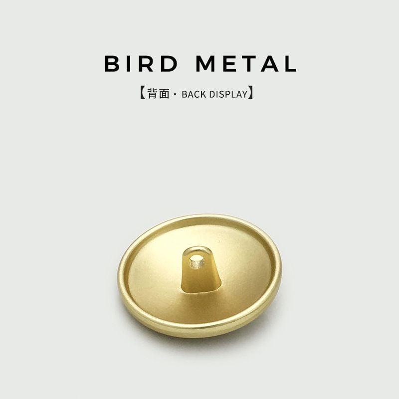 Retro Chinese-style bird metal buttons