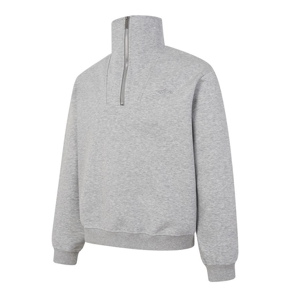 Men’s Half‑Zip High‑Neck Pullover Hoodie, Streetwear Loose Casual Sweatshirt