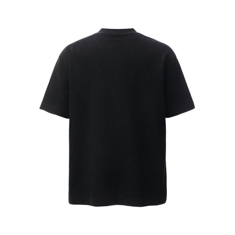 Trendy brand letter print short-sleeve T-shirt for men