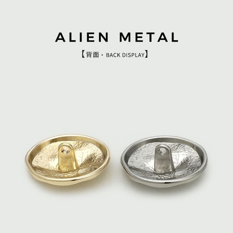 40mm Irregular Oversized Metal Buttons