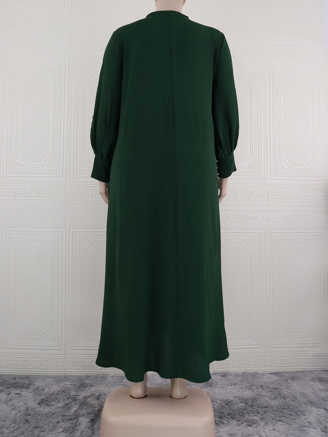 Plus size women dress, ladies abaya gown