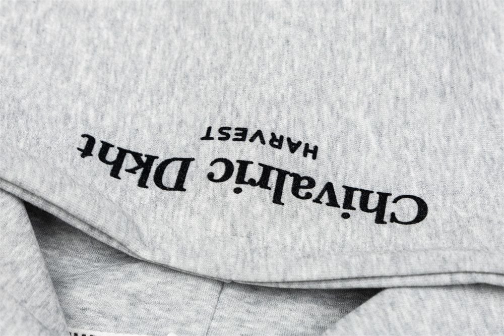 Gothic Letter Graphic Hooded Zip Sweatshirt, Men's Niche Street Style Loose Zip Up Outerwear Spring Autumn