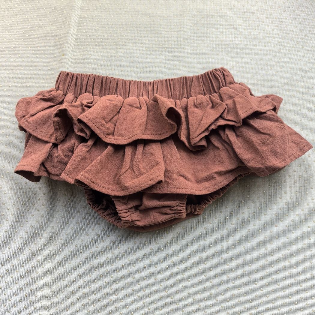 Korean Style Kids Summer Outfit, Girls Casual Outer Shorts, Baby Tiered Fluffy Tutu Skort, Children Skirt Pants