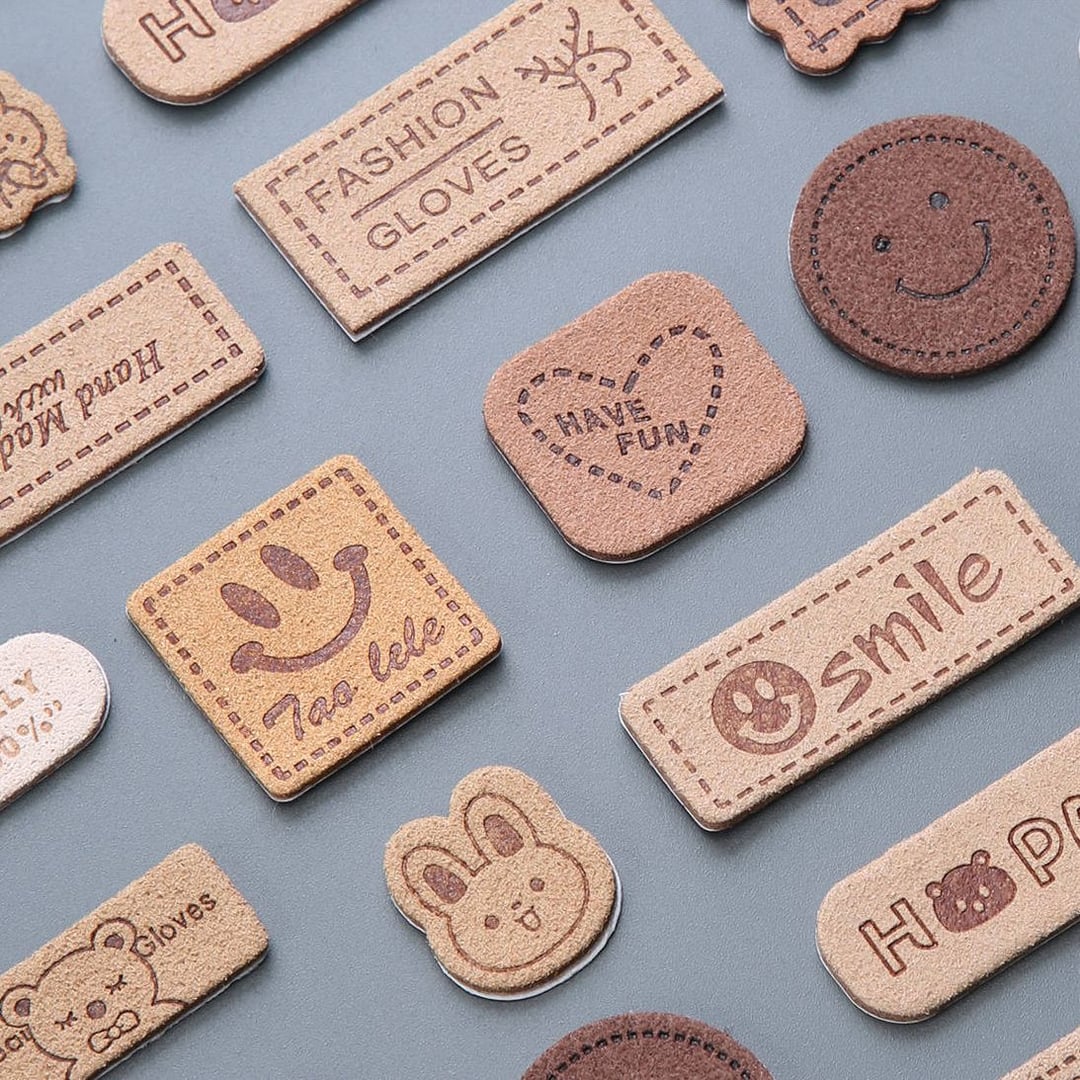 Premium Self-adhesive Leather Embroidery Patches for Clothes Hats Bags Down Jacket Repair