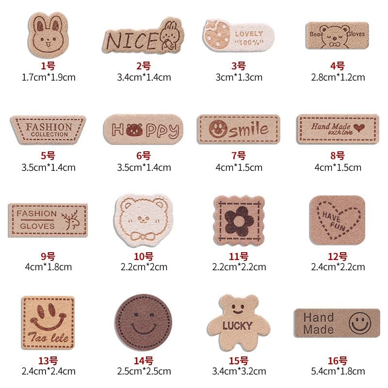 Premium Self-adhesive Leather Embroidery Patches for Clothes Hats Bags Down Jacket Repair