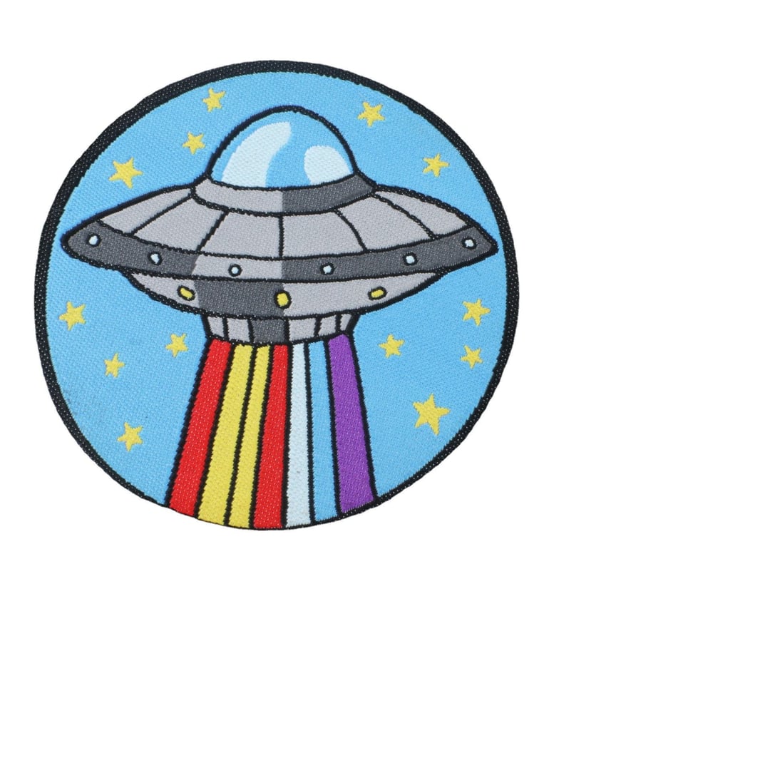 Retro Space Nature Embroidery Patches Self Adhesive Iron On Sew On Decorative Badges