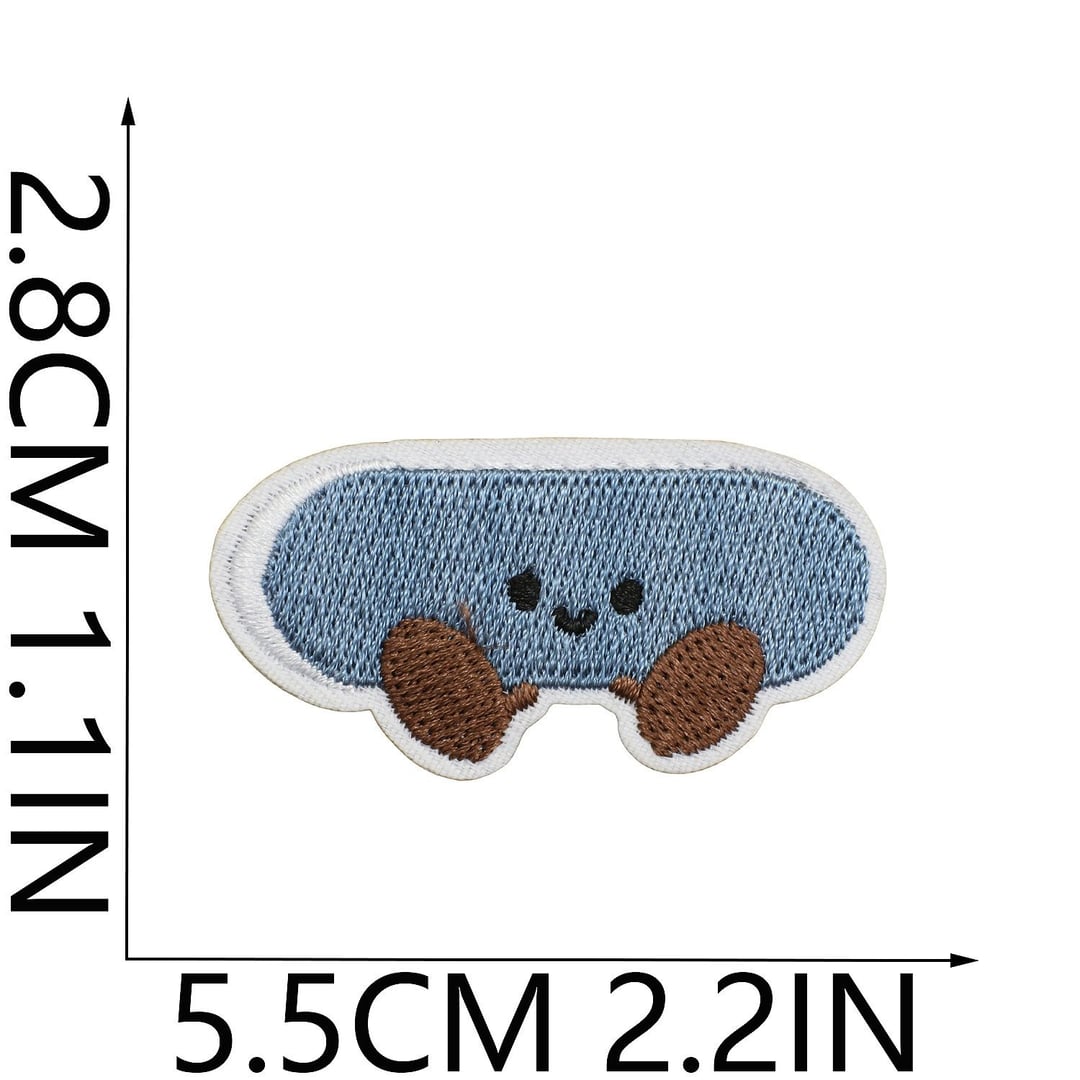 Sports Ball Racket Embroidery Iron On Patches for Kids Clothes Decor