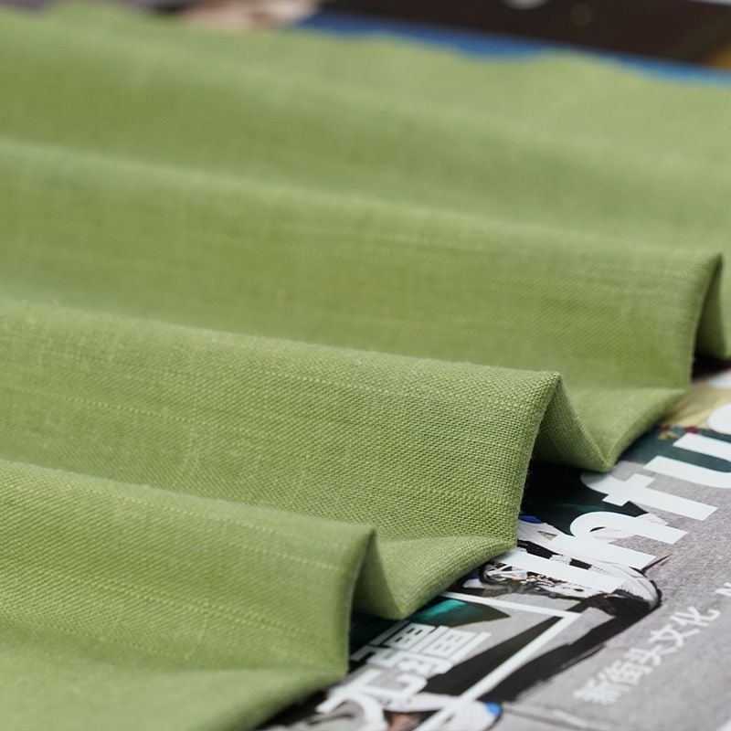 Stretchy Slub Twill Linen Viscose Fabric For Shirts