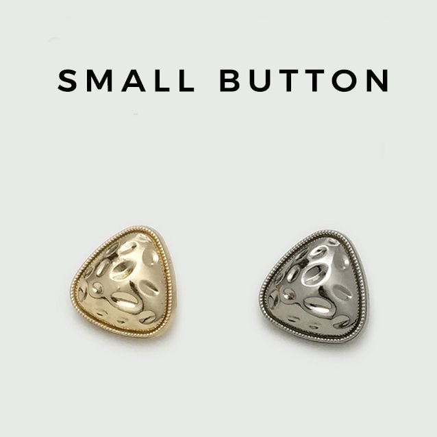 Triangular Concave Convex Special-shaped Metal Buttons