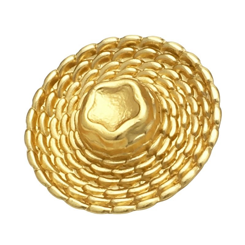 Unique Pentagram Round Metal Buttons