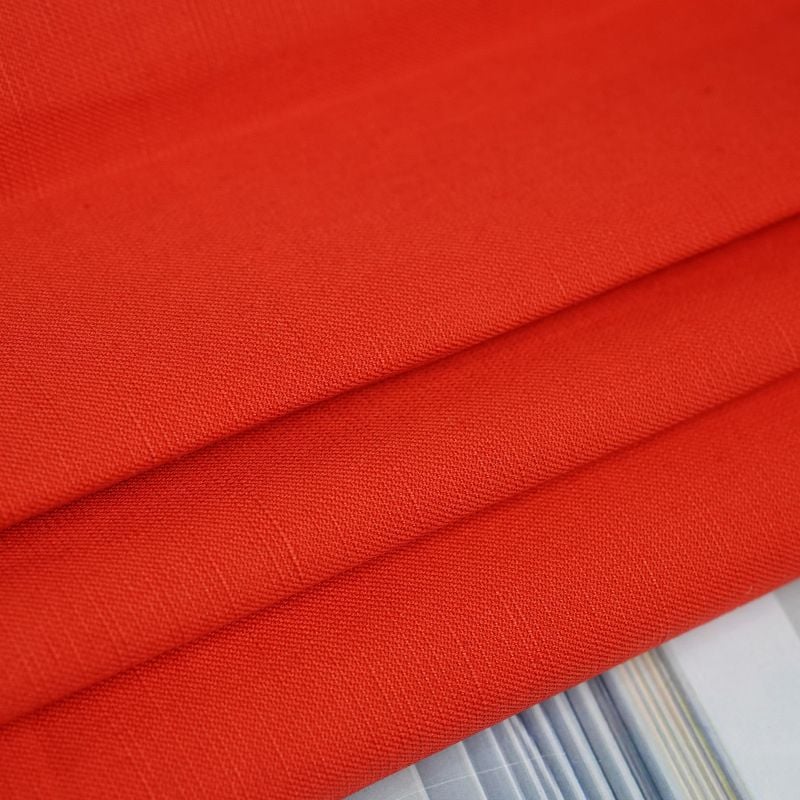 Woven Hemp Organic Cotton Fabric for shirts dresses