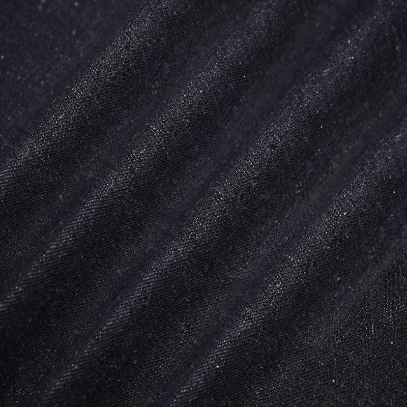 Woven Hemp Organic Cotton Twill Denim Fabric for jackets jeans