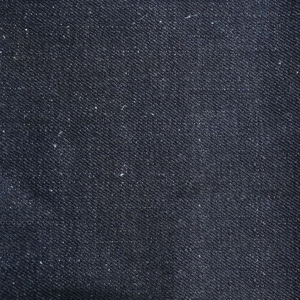 Woven Hemp Organic Cotton Twill Denim Fabric for jackets jeans