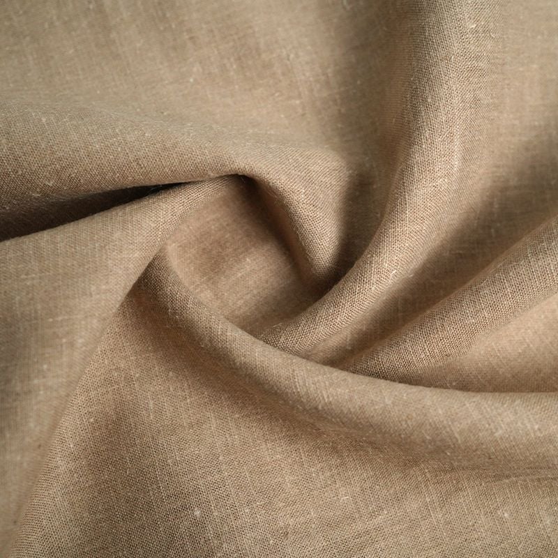 Woven Hemp Tencel Plain Fabric for women shirts pants spring summer