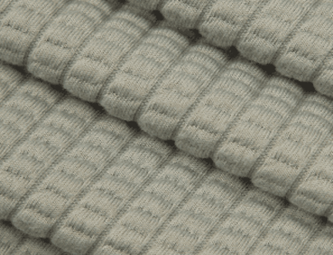 Maille jacquard grille de pain