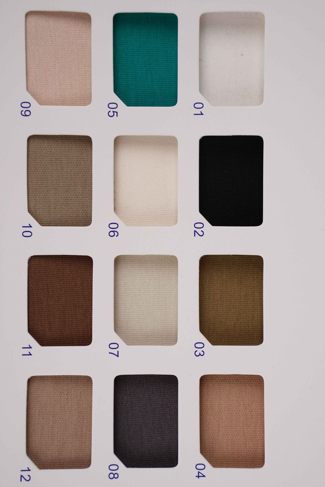 Cotton Polyester Spandex Interlock Knit Fabric
